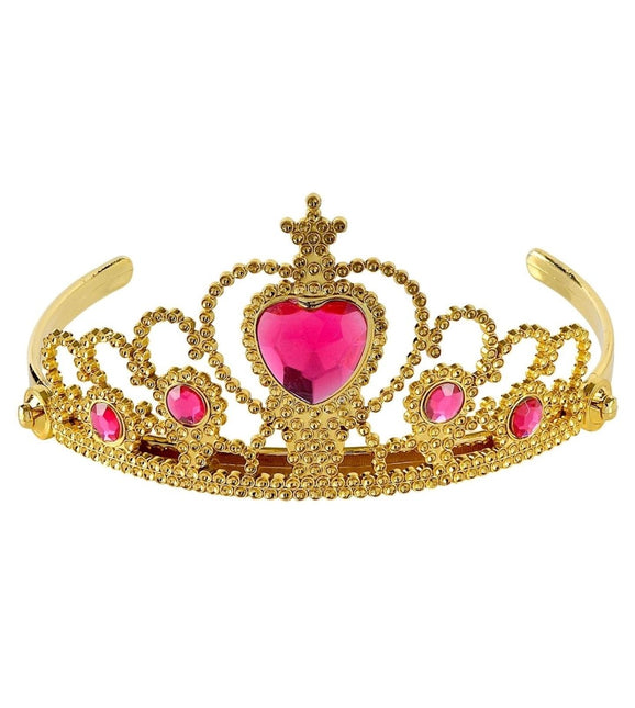 Goud Roze Tiara van Widmann koop je bij Partywinkel