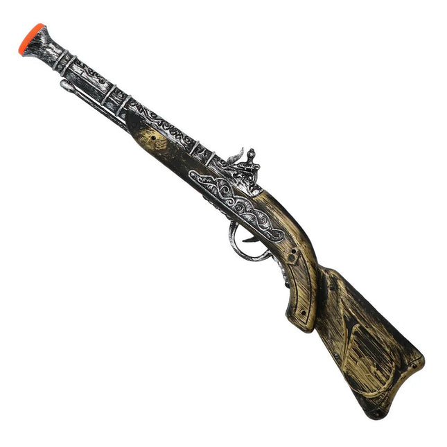Goud Zilveren Nep Pistool 50cm van Boland koop je bij Partywinkel