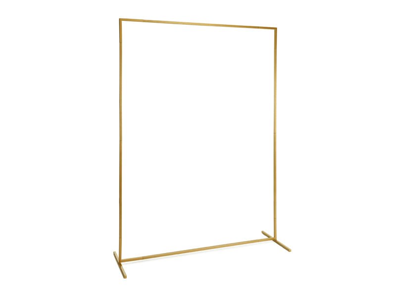 Gouden Backdrop Frame 2m - Partywinkel - 5904555042810