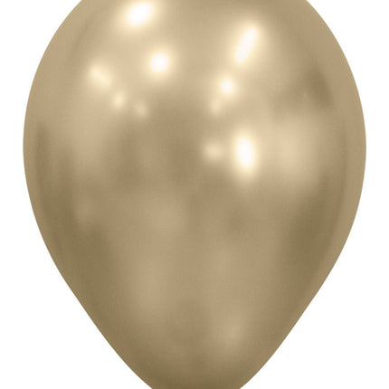 Gouden Ballonnen 30cm 50st van Sempertex koop je bij Partywinkel