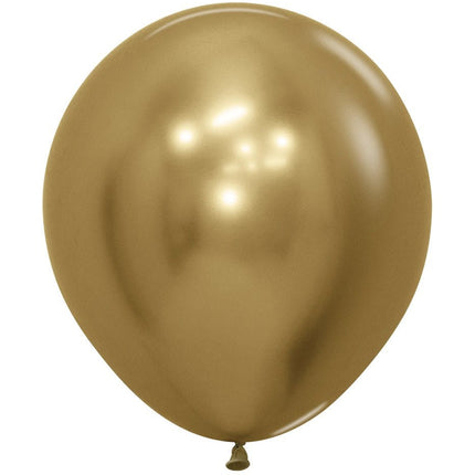 Gouden Ballonnen Metallic 45cm 15st van Sempertex koop je bij Partywinkel