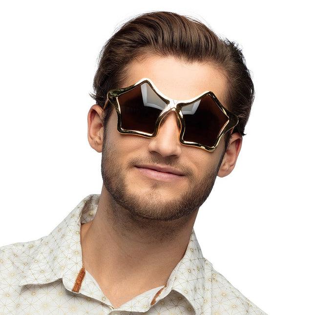Gouden Bril Ster 2st van Boland koop je bij Partywinkel
