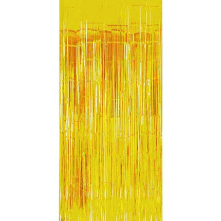 Gouden Deurgordijn Folie 2m - Partywinkel - 8714572092067