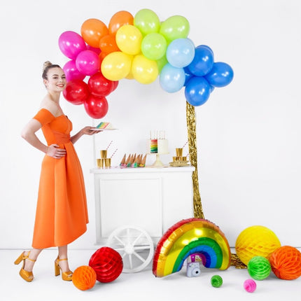 Gouden Deurgordijn Metallic 2,5m van Partydeco koop je bij Partywinkel