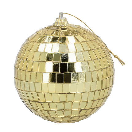 Gouden Discobal 8cm 6st van Boland koop je bij Partywinkel