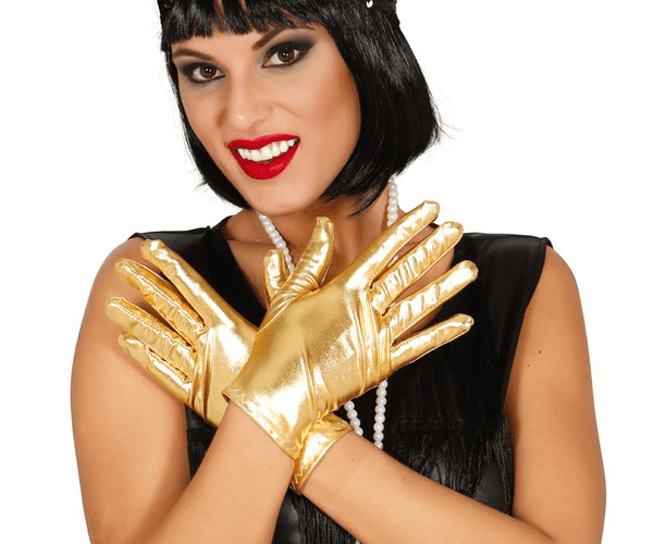 Goldene Handschuhe 22cm – Partywinkel