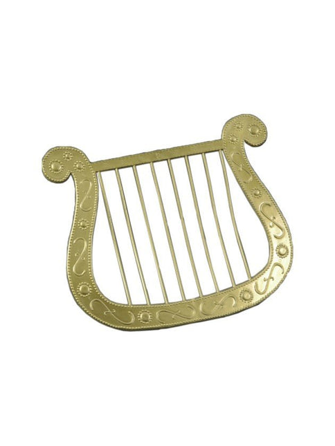 Gouden Harp Verkleedaccessoire 27,6cm van CHAKS koop je bij Partywinkel