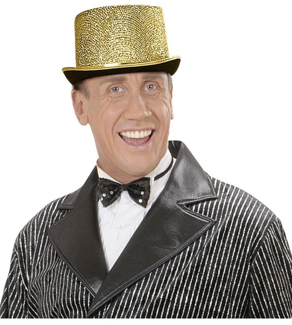 Gouden Hoge Hoed van Widmann koop je bij Partywinkel