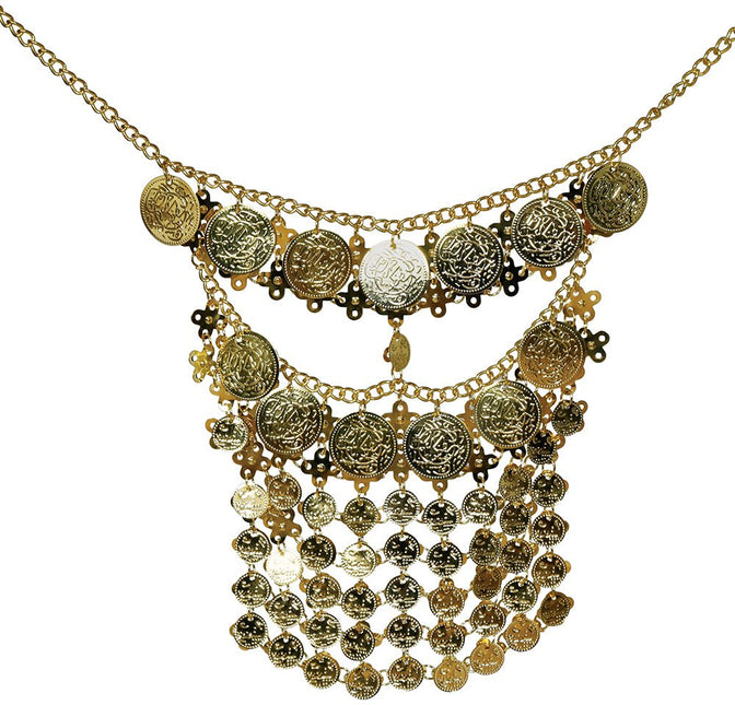 Gouden Ketting Gezicht - Partywinkel - 8434077168714