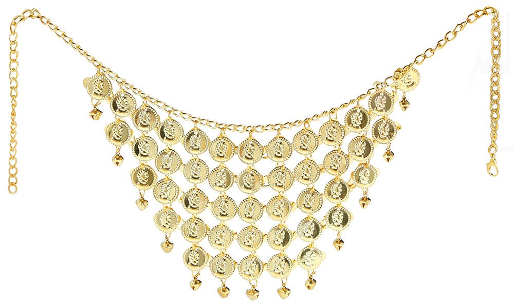 Gouden Ketting Munten - Partywinkel - 8434077162286