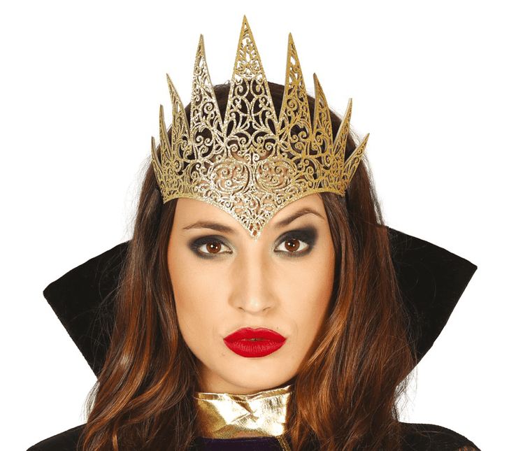 Gouden Kroon Koninging van Fiestas Guirca koop je bij Partywinkel