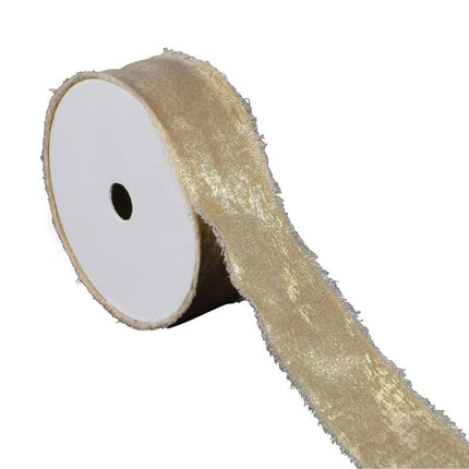 Gouden Lint Satijn 3Cm 5m van CHAKS koop je bij Partywinkel