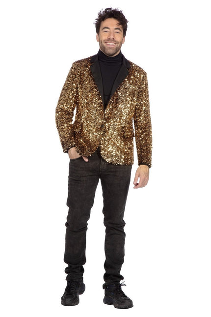 Gouden Pak Heren van Wilbers & Wilbers koop je bij Partywinkel