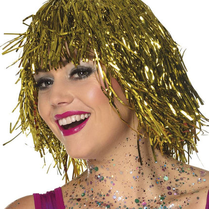 Gouden Pruik Folie - Partywinkel - 8712026859020