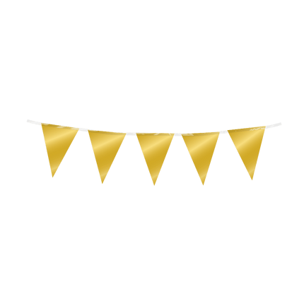 Gouden Slinger Mini Folie 3m - Partywinkel - 8716764246364