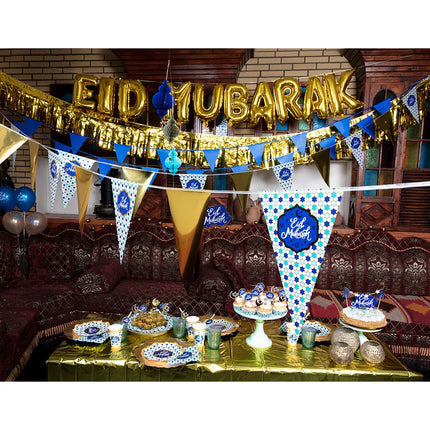 Gouden Tafelkleed 1,8m van Boland koop je bij Partywinkel