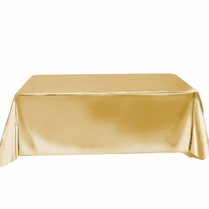 Gouden Tafelkleed Metallic 2,74m van Fiestas Guirca koop je bij Partywinkel