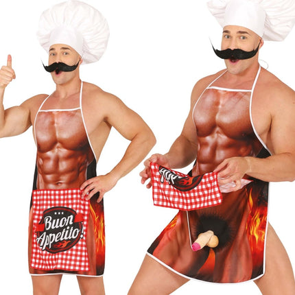 Grappig Schort Heren - Partywinkel - 8434077271469