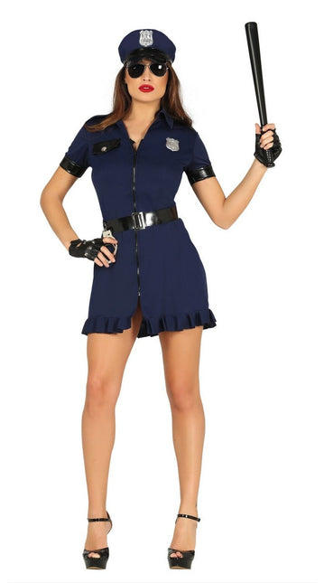 Polizei Anzug Damen Blau