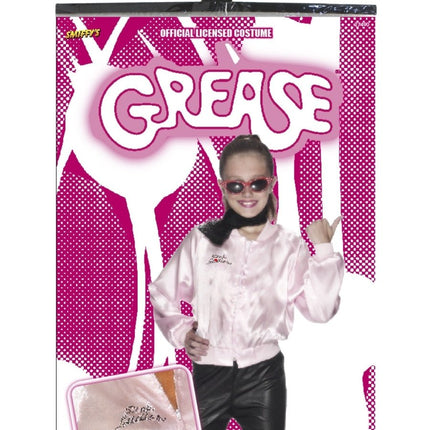 Grease Jas Roze Meisje Pink Ladies van Smiffys koop je bij Partywinkel
