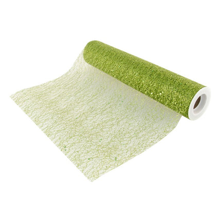Grüner Tischläufer Glitter 5m