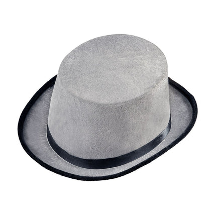 Grijze Hoed Hoog van Widmann koop je bij Partywinkel