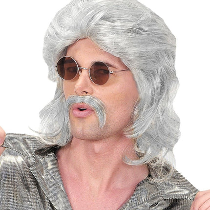 Grijze Pruik 70'S van Widmann koop je bij Partywinkel