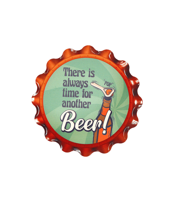 Groen Rode Onderzetters There Is Always Time 11cm van Paper Dreams koop je bij Partywinkel