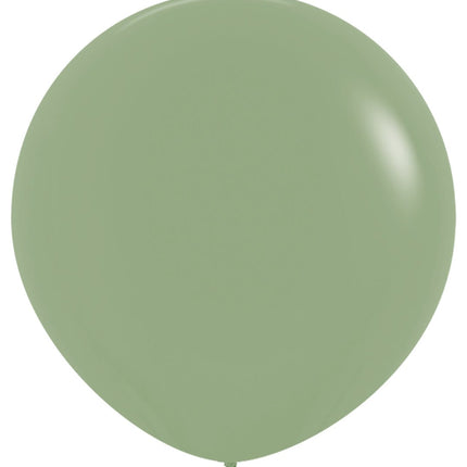 Groene Ballonnen Eucalyptus 91cm 2st van Sempertex koop je bij Partywinkel