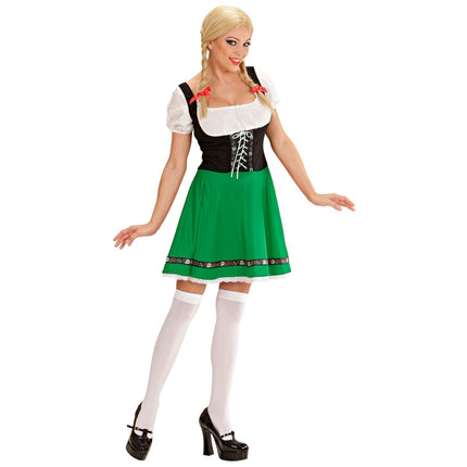 Groene Dirndl Jurk Oktoberfest van Widmann koop je bij Partywinkel