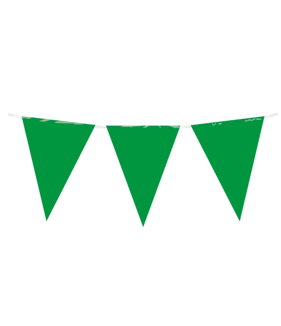 Groene Slinger Plastic 10m - Partywinkel - 8716764235771