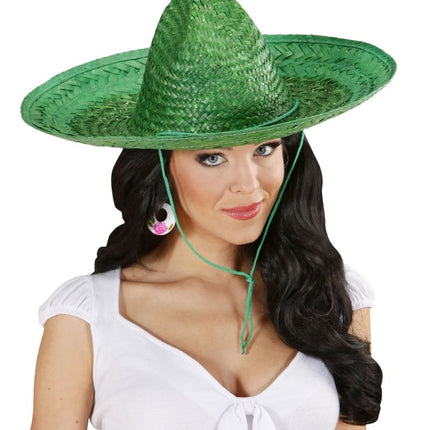 Groene Sombrero 48cm van Widmann koop je bij Partywinkel