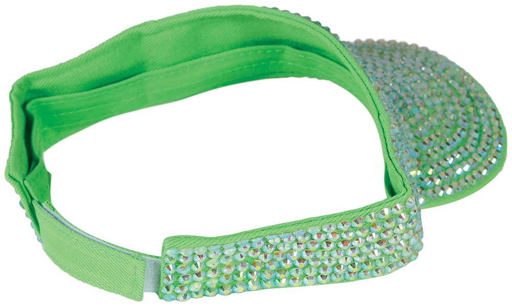 Groene Zonneklep Steentjes - Partywinkel - 8434077138281
