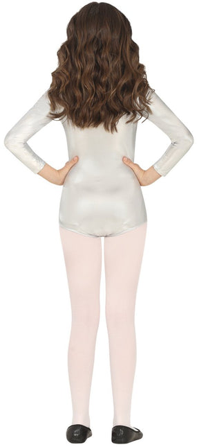 Gympakje Zilver Meisje Metallic van Fiestas Guirca koop je bij Partywinkel