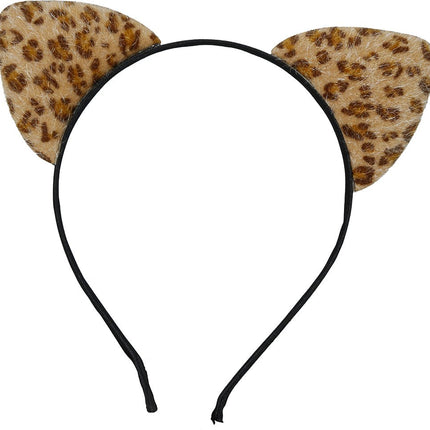 Haarband Luipaard Bruin/geel van Fiestas Guirca koop je bij Partywinkel