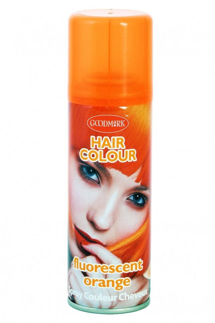 Haarspray Fluor Oranje 125Ml van PartyXplosion koop je bij Partywinkel
