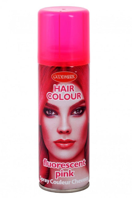 Haarspray Fluor Roze 125Ml van PartyXplosion koop je bij Partywinkel