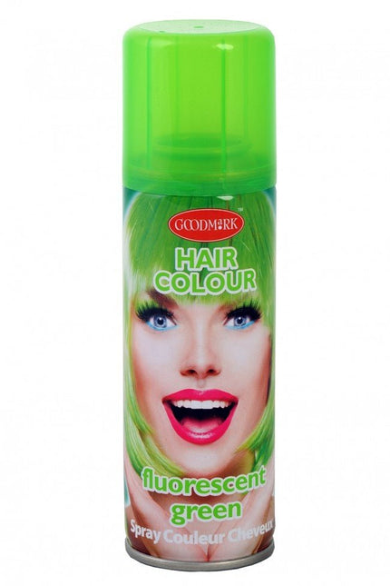 Haarspray Fluorgroen 125Ml van PartyXplosion koop je bij Partywinkel