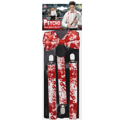 Halloween Accessoireset Bretels En Strik 2 delig van Widmann koop je bij Partywinkel