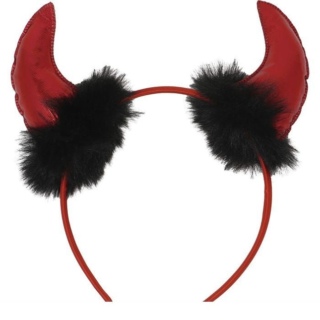 Halloween Accessoireset Duivel 3 delig - Partywinkel - 8434077249253