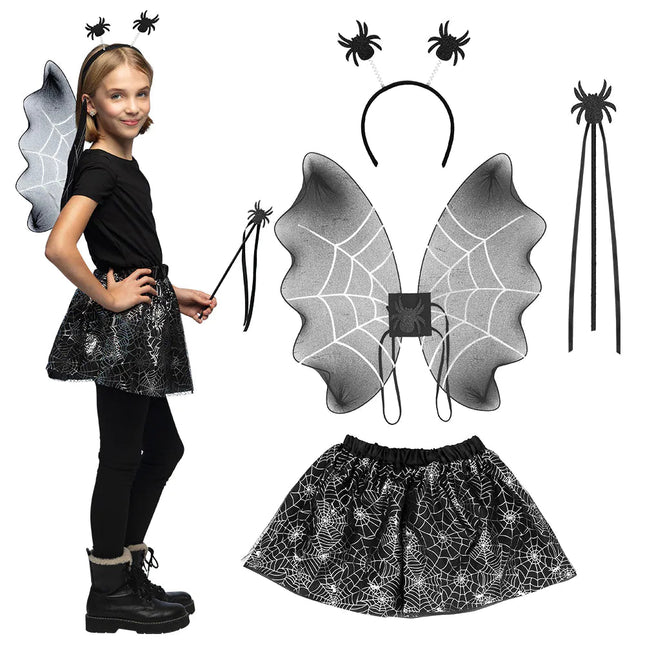 Halloween Accessoireset Meisje 4 delig van Boland koop je bij Partywinkel