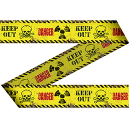 Halloween Afzetlint Danger Keep Out 15m van Folat koop je bij Partywinkel