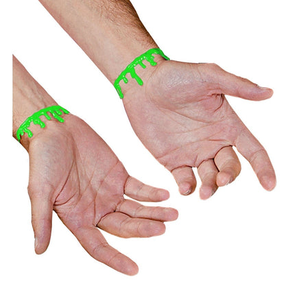 Halloween Armband Groen Slijm van Widmann koop je bij Partywinkel