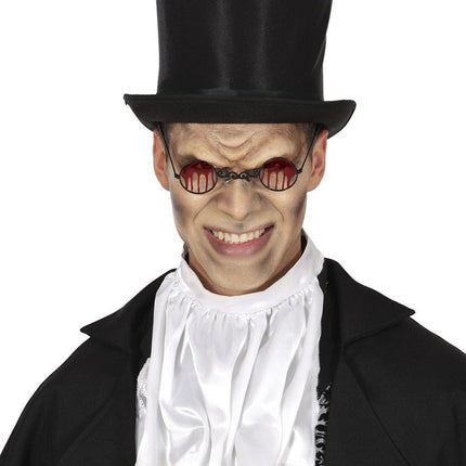 Halloween Bril Bloederige Glazen - Partywinkel - 8434077268377