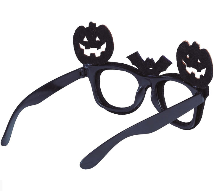 Halloween Bril Pompoen Glitter van Fiestas Guirca koop je bij Partywinkel