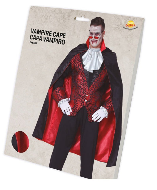 Halloween Cape Rode Voering 1,15m van Fiestas Guirca koop je bij Partywinkel
