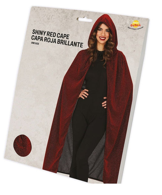 Halloween Cape Rood 1,10m - Partywinkel - 8434077190067