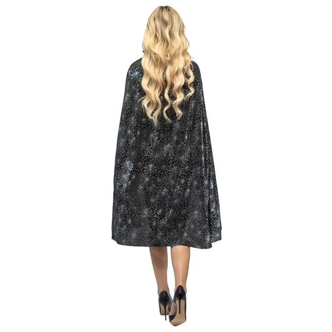 Halloween Cape Spinnenweb van Boland koop je bij Partywinkel