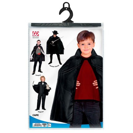 Halloween Cape Zwart Kind van Widmann koop je bij Partywinkel
