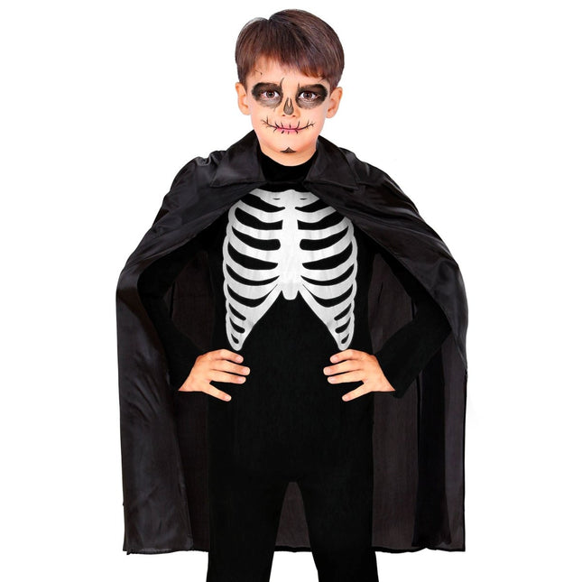 Halloween Cape Zwart Kind 90cm van Widmann koop je bij Partywinkel